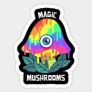 Magic Mushrooms / Magic Roots / Psychedelic Sticker